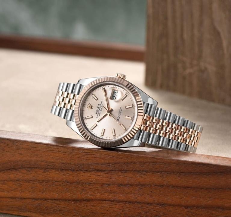 RLX DATEJUST [ROSEGOLD / SILVER] 3009025