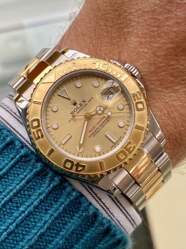 RLX YACHT MASTER [GOLDEN / SILVER] 2909025