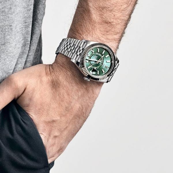 RLX SKY-DWELLER [GREEN / SILVER] 2909025